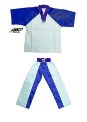 BU-006 - Stock Design Uniform/White and Blue